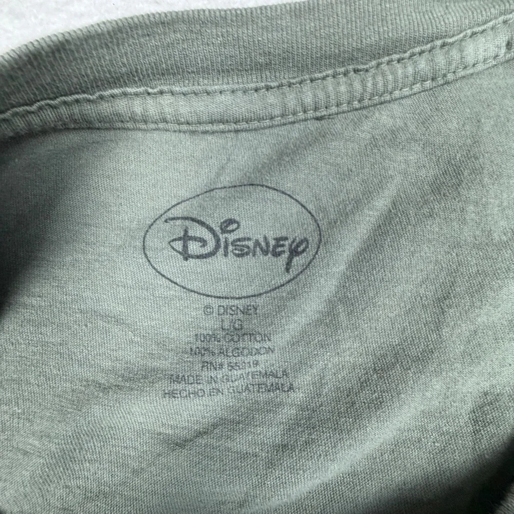 Disney Mickey Mouse Paradise Retreat Graphic T-Shirt Gray Mens L L/G